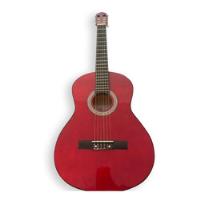 Usado, Guitarra Acústica Mercury Ms139 Roja Con Funda segunda mano  Chile 