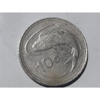 Moneda Malta 10 Cent 1991 (484, usado segunda mano  Viña Del Mar