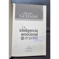 La Inteligencia Emocional En La Empresa D Coleman, usado segunda mano  Chile 