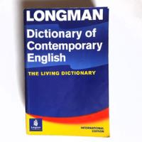 Diccionario    Inglés    Longman      Contemporary  English segunda mano  Chile 