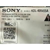 Botonera Sony Led Hdtv Kdl-40r455a, usado segunda mano  Chile 