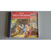 Cd Bach - Violín Concertos - Clásica Barroco segunda mano  Chile 