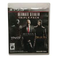 Ultimate Stealth Triple Pack Playstation Ps3 segunda mano  Chile 