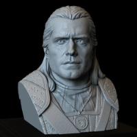 Archivo Stl Impresión 3d - The Witcher - Geralt Netflix Bust, usado segunda mano  Chile 