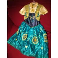 Vestido Disfraz Disney Diseño Original Princesa Anna/frozen segunda mano  Conchalí