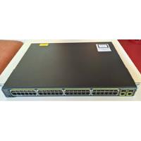 Usado, Switch Cisco Catalyst 2960 48pst-l Poe Incluye Orejas Rack segunda mano  Chile 