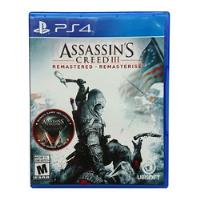 Usado, Assassin's Creed Iii Remastered Ps4  segunda mano  Chile 