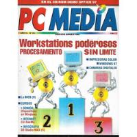 Revista Pc Media N° 25 / Estaciones De Trabajo / 1997 segunda mano  Chile 