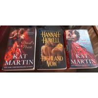 Usado, Kat Martin Lote 3 Novelas Romanticas En Ingles segunda mano  Chile 