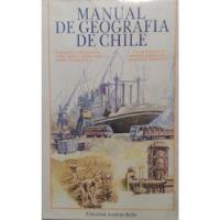 Manual De Geografía De Chile . segunda mano  Chile 