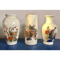 Floreros De Colección. Japoneses. Porcelana Vintage 9,5 Cm  segunda mano  Chile 