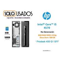 Computador Core I5 4ta, Hp Prodesk + Wifi, 8gb Ram, Ssd 240 segunda mano  Chile 