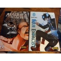 Vendo Manga's Originales: Shingeki Y Blue Exorcist. segunda mano  La Reina