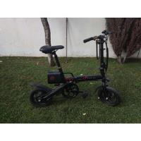 Usado, Bicicleta Eléctrica Fahren Mini Negra Con Candado segunda mano  Chile 
