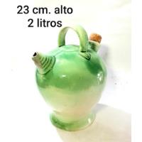 Botijo Botellón De Ceramica De 2 Litros,pico Dañado, Usable  segunda mano  Chile 