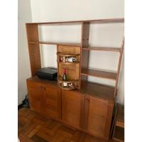 Mueble Biblioteca Modular Con Bar Giratorio segunda mano  Chile 