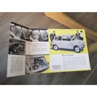 Catalogo Folleto De Venta Brochure Fiat 600 Chile segunda mano  Chile 