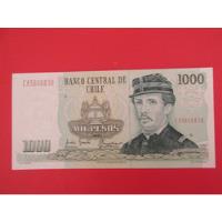 Billete Chile 1.000 Pesos Firmado Bianchi- Marshall 1991 Unc segunda mano  Chile 