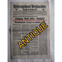 Antique, Antiguo Diario Alemán, 2da. Guerra M., Histórico. segunda mano  Chile 