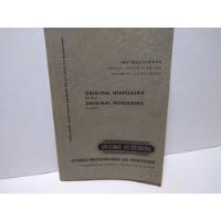 Original Heidelberg.  Manual De Instrucciones  segunda mano  Chile 