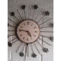 Usado, Reloj Vintage Pared Eléctrico Starburst Robershaw Año 1963 segunda mano  Chile 