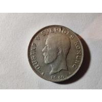 Moneda Suecia 1   Krona 1940 Gustaf V Plata 0.800 (x27 segunda mano  Chile 