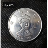 Medalla Conmemorativa Emperador Chino,dinastia Qing,3,7 Cm.  segunda mano  Chile 