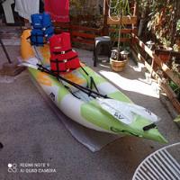 Kayak Inflable Betta Leisure Doble Con Dos Salvavidas 2remos segunda mano  Valdivia