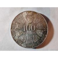 Moneda Austria 100 Schilling  1975  0.640 J Straus (x32 segunda mano  Chile 