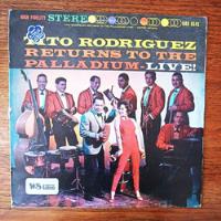 Tito Rodriguez. Return To The Palladium. Disco Vinilo, usado segunda mano  Chile 