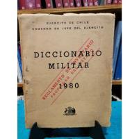 Diccionario Militar. 1980 - Ejercito De Chile segunda mano  Providencia