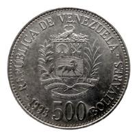 Moneda 500 Bolívares 1998 Venezuela Colección segunda mano  Chile 