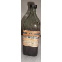 Botella Antigua De Tinta Con Etiqueta De 1 Litro, usado segunda mano  Chile 