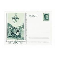 Tarjeta Postal De Alemania, 1937.  Führer, usado segunda mano  Chile 