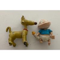 Figuras Rugrats (aventuras En Pañales): Tommy Y Firulais.  segunda mano  Chile 