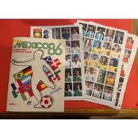 Album Mundial Mexico 1986 Completo Láminas Recortar - Pegar segunda mano  Chile 