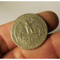 Usado, Moneda Quarter Dollar. Estados Unidos 1967 segunda mano  Chile 