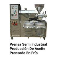 Maquina Semi Industrial Para Prod. Aceite Prensado En Frío segunda mano  Chile 