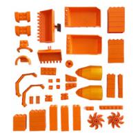Pack 74 Piezas Naranjas Mixtas Marca Lego Originales segunda mano  Chile 