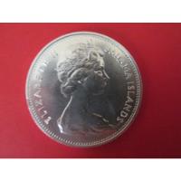 Moneda Islas Bahamas 2 Dolares Colonia Britanica Plata 1969, usado segunda mano  Chile 