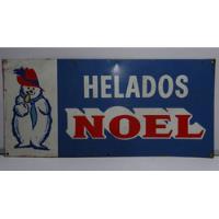 Letrero Cartel Antiguo , Helados., usado segunda mano  Chile 