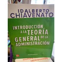 Introduccion A La Teoria General De La Administracion. Chiav segunda mano  Chile 