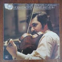 Elgar Violin Concerto. Pinchas Zukerman. Barenboim segunda mano  Chile 