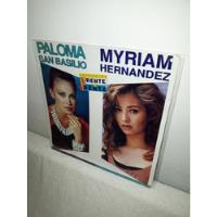 Lp.  Myriam Hernández- Paloma San Basilio. 1994 Sony Music  segunda mano  Viña Del Mar