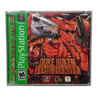 Duke Nukem Time To Kill Ps1, usado segunda mano  Chile 