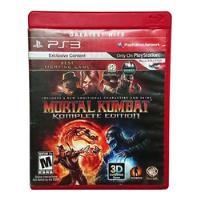 Mortal Kombat Complete Edition Playstation Ps3 segunda mano  Chile 