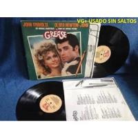 Vinilo Grease Soundtrack 1978 Olivia Newton John Travolta segunda mano  Chile 