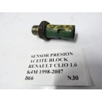 Usado, Sensor Presion Aceite Block Renault Clio 1.6 K4m 1998 - 2007 segunda mano  Chile 