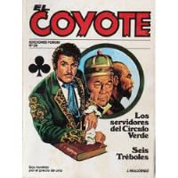 Libro Novela El Coyote Seis Treboles  N°28 1983(aa27 segunda mano  Chile 