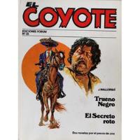 Libro Novela El Coyote Trueno Negro N°26 1983(aa35 segunda mano  Chile 